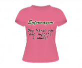 Blusa personalizada Enfermagem