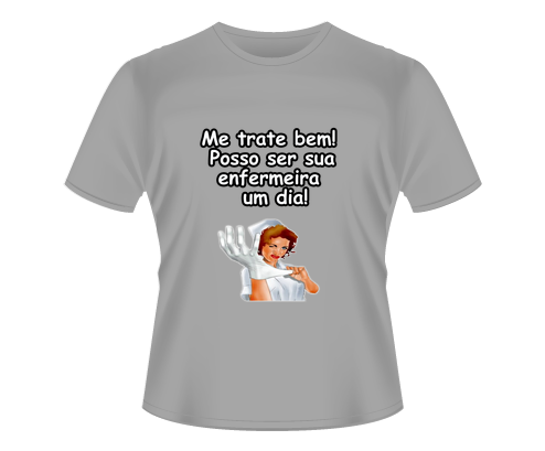 Blusa personalizada Enfermagem